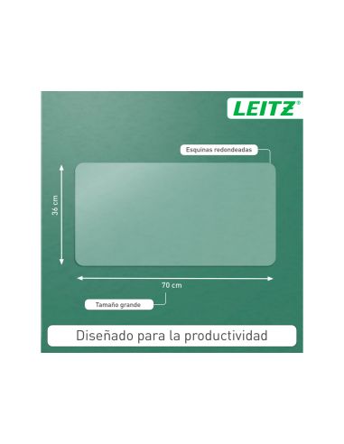 Alfombrilla De Sobremesa Leitz 70X36 Cm Transparente