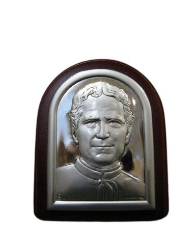 Repie Don Bosco Plata 7X5,5 Cm.