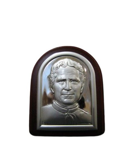 Repie Don Bosco Plata 7X5,5 Cm.
