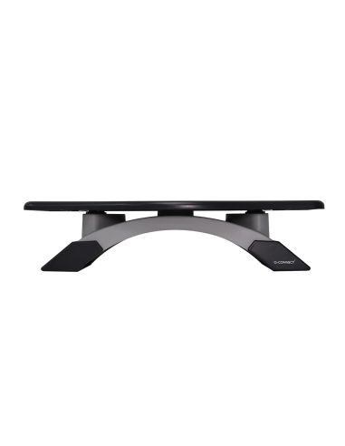Soporte Q-Connect Para Monitor Con Plataforma Giratoria Ajustable Dos Alturas 411X287X99 Mm