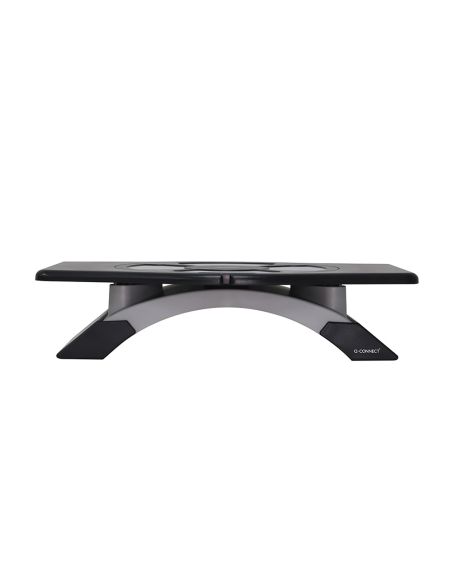 Soporte Q-Connect Para Monitor Con Plataforma Giratoria Ajustable Dos Alturas 411X287X99 Mm