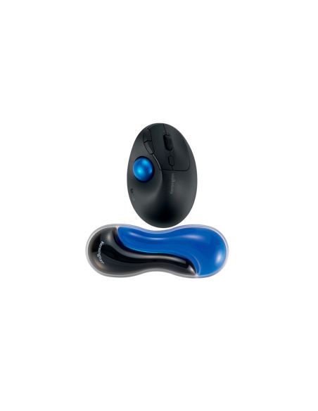 Reposamuñecas Kensington Duo Gel Para Raton/Trackball Slim Color Negro/Azul 192X72X22 Mm