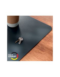 Alfombrilla De Escritorio Leitz Piel Reciclada Color Gris Oscuro 700X360 Mm 2