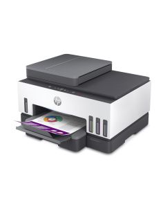 Equipo Multifuncion Hp Smart Tank 7605 All In One Tinta Color A4 15Ppm Negro/9Ppm Color Escaner Copia Impresora
