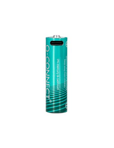 Pila Q-Connect Aa Recargable Por Usb-C Blister De 4 Unidades