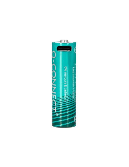 Pila Q-Connect Aa Recargable Por Usb-C Blister De 4 Unidades