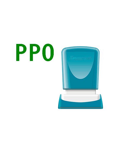Sello X'Stamper Quix Personalizable Color Verde Medidas 11X25 Mm Q-04