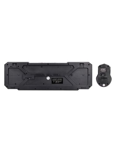 Set Teclado Y Raton Q-Connect Inalambrico Compatible Windows Color Negro
