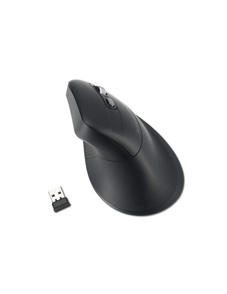 Raton Kensington My630 Eq Optico 2400 Dpi Ergonomico Recargable Color Negro