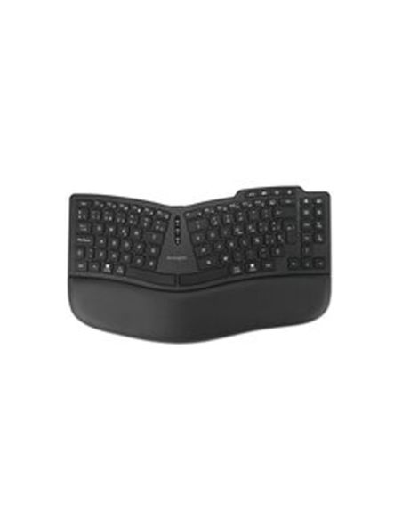 Teclado Kensington Pro Fit Ergo Kb675 Eq Tkl Ergonomico Inalambrico Color Negro