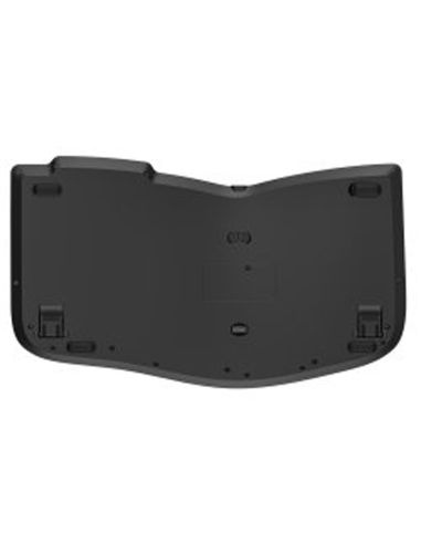 Teclado Kensington Pro Fit Ergo Kb675 Eq Tkl Ergonomico Inalambrico Color Negro