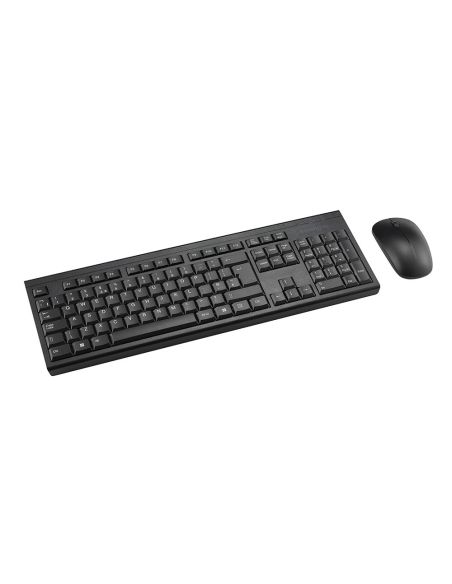 Set Teclado Y Raton Kensington Km150 Eq Inalambrico Color Negro