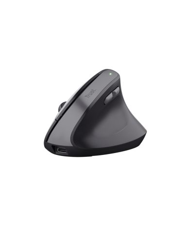 Raton Trust Bayo Ii Ergo Inalambrico 2400 Dpi 6 Botones Color Negro
