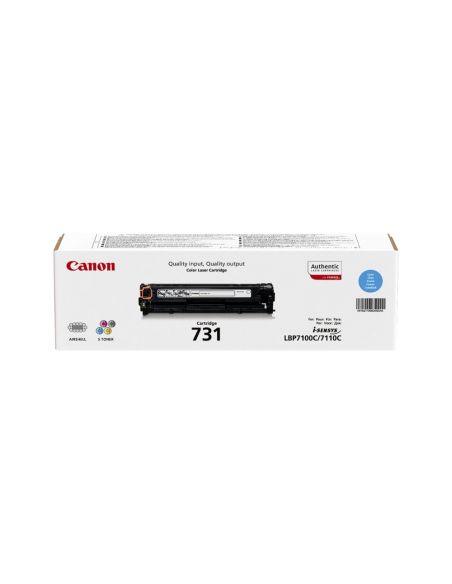Toner Canon 731 Lbp7100Cn / Lbp7100Cw /Mf623Cn / Mf628Cw /Mf8230Cn/ Mf8280Cw/ Cian 1500Pag
