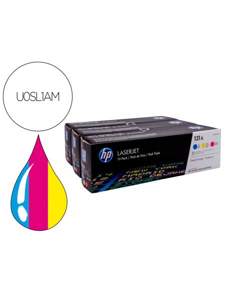 Toner Hp N 131A Pack 3Toner Cian/Magenta/Amarillo