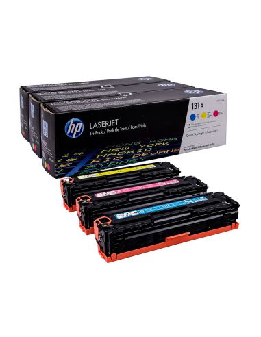 Toner Hp N 131A Pack 3Toner Cian/Magenta/Amarillo