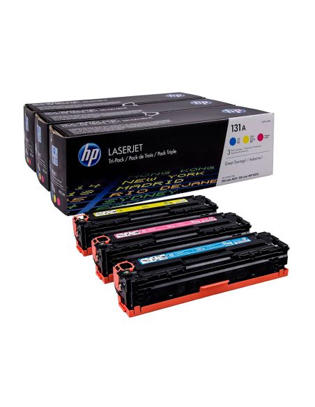 Toner Hp N 131A Pack 3Toner Cian/Magenta/Amarillo