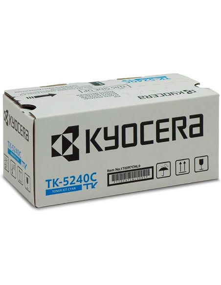 Toner Kyocera Tk-5240C Mita M5526Cdn Cian 3.000 P Ginas