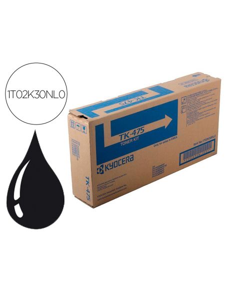 Toner Kyocera -Mita Laser Negro Tk475 15.000 Paginas Fs6025/6030Mfp Fs-6525/6530