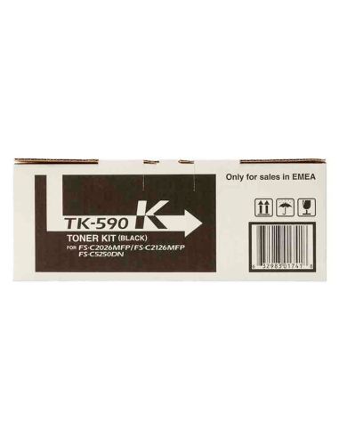 Toner Kyocera Tk590K Fs-C2026Mfp/2126Mfp/5250Dn Negro 7000 Paginas