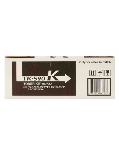 Toner Kyocera Tk590K Fs-C2026Mfp/2126Mfp/5250Dn Negro 7000 Paginas