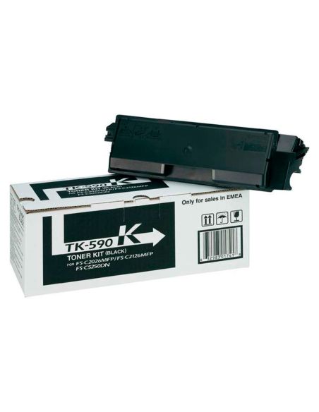 Toner Kyocera Tk590K Fs-C2026Mfp/2126Mfp/5250Dn Negro 7000 Paginas