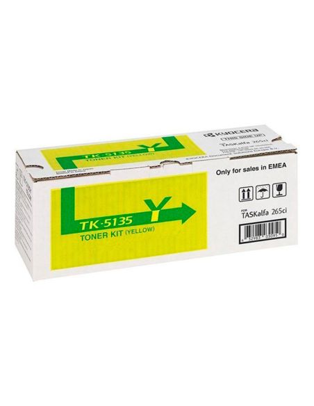 Toner Tk5135Y Kyocera -Mita Taskalfa 265Ci Toner Amarillo