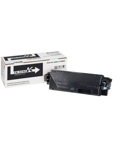 Toner Tk-5140K Kyocera Ecosys M6530Cdn, M6530Cdn/Kl3, P6130Cdn, P6130Cdn/Kl3 Negro Tk5140|Libreriasalesiana