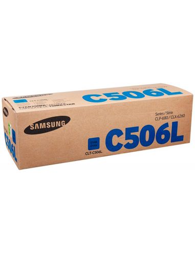 Toner Hp Samsung Clp680Nd Clx6260 Series Cian Alta Capacidad