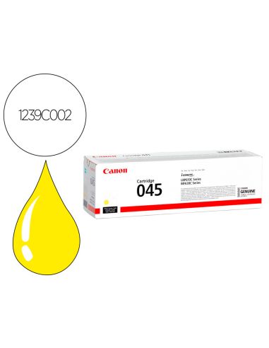 Toner Canon 045Y Mf631 Mf633 Mf635 Amarillo