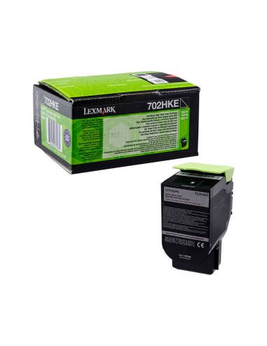 Toner Laser Lexmark 702Hke Negro 4000 Paginas