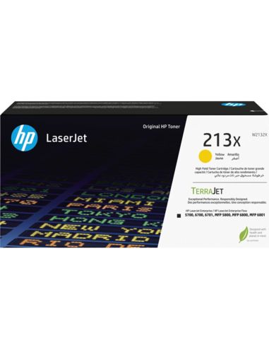 Toner Hp 213X Laserjet 5700/6700/6701/Mfp 5800/6800/6801 Amarillo 6000 Paginas|Libreriasalesiana