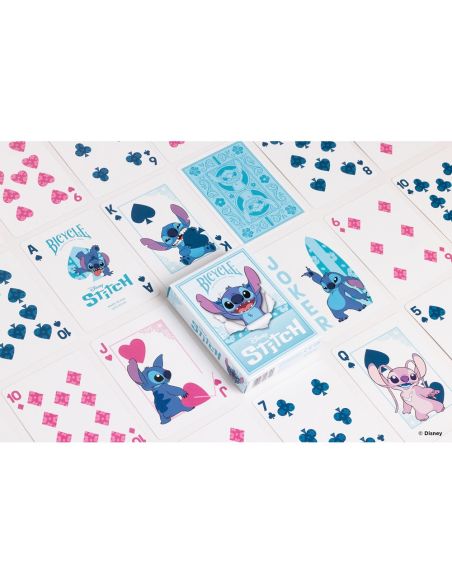 Baraja De Cartas Bicycle Disney Stitch