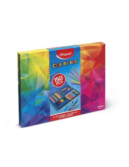 Estuche Pintura Maped Color Peps Kit De 150 Piezas Surtidas