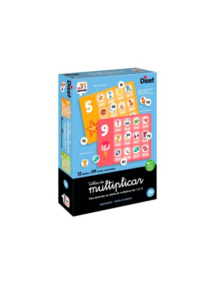 Juego Diset De Mesa Tablas De Multiplicar