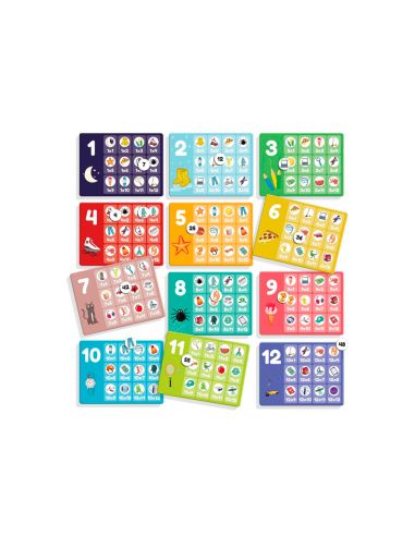 Juego Diset De Mesa Tablas De Multiplicar