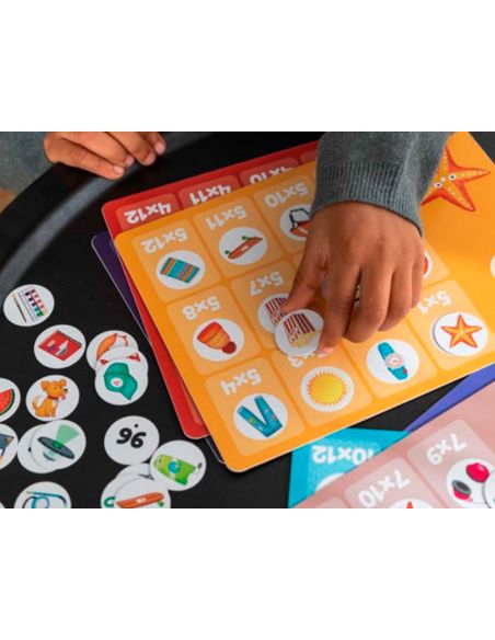 Juego Diset De Mesa Tablas De Multiplicar