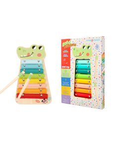 Juego Infantil Imaginovo Madera Xilofono Instrumento Musical Cocodrilo +18 Meses 28X14,8X2,5Cm