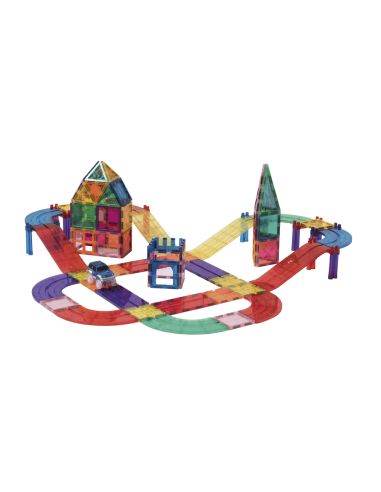 Juego Didactico Amaya Circuito De Coches Magnetico 108 Piezas