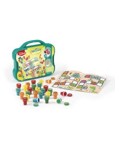 Juego Maped Creativ Textur Art Sello Dinosaurios Maletin De 26 Unidades