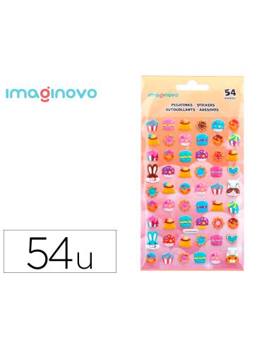 Pegatinas Imaginovo Dulces Magic Dreams Con Relieve 190X105 Mm En Blister
