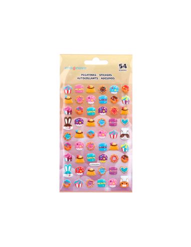 Pegatinas Imaginovo Dulces Magic Dreams Con Relieve 190X105 Mm En Blister