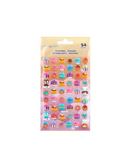 Pegatinas Imaginovo Dulces Magic Dreams Con Relieve 190X105 Mm En Blister