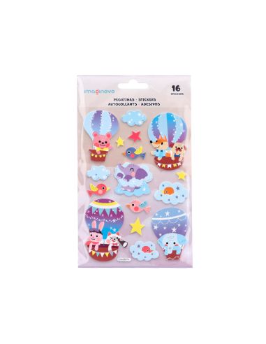 Pegatinas Imaginovo Globo Magic Dreams Con Relieve 210X130 Mm En Blister