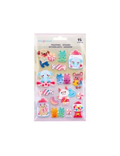 Pegatinas Imaginovo Dulces Magic Dreams Con Relieve 210X130 Mm En Blister 2