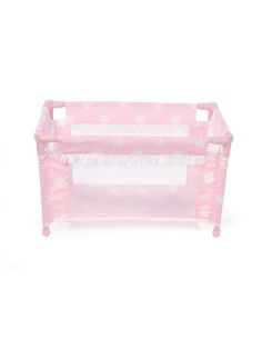 Cuna De Viaje Carlota Color Rosa 530X320X320 Mm