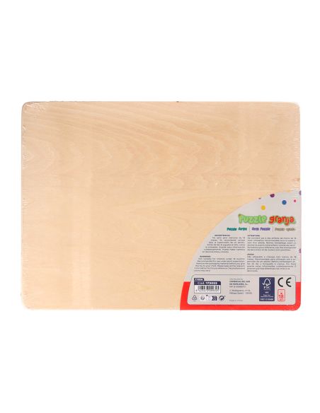 Puzle Infantil Imaginovo Madera Granja +18 Meses 9 Piezas 30X22,5X1,5Cm