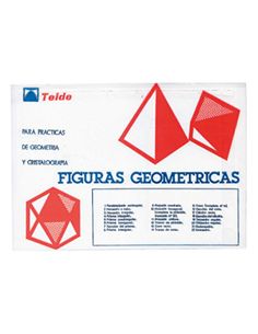 Figuras Geometricas Teide Troqueladas Bolsa 22 Figuras Surtidas