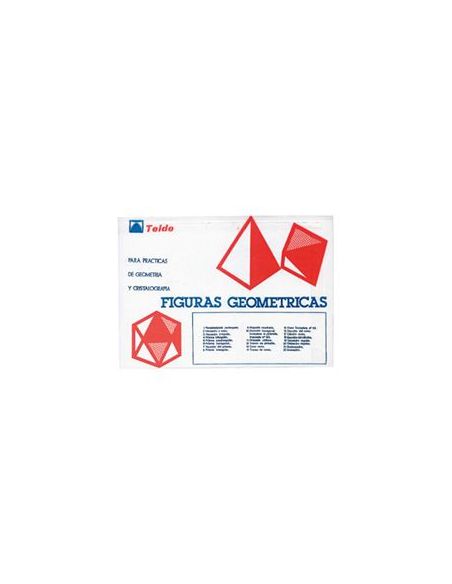 Figuras Geometricas Teide Troqueladas Bolsa 22 Figuras Surtidas|Libreriasalesiana