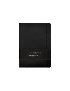 Cuaderno Con Gomilla Antartik Notes Tapa Dura A4 Hojas Puntos Negro 100 Hojas 80 Gr Fsc 2